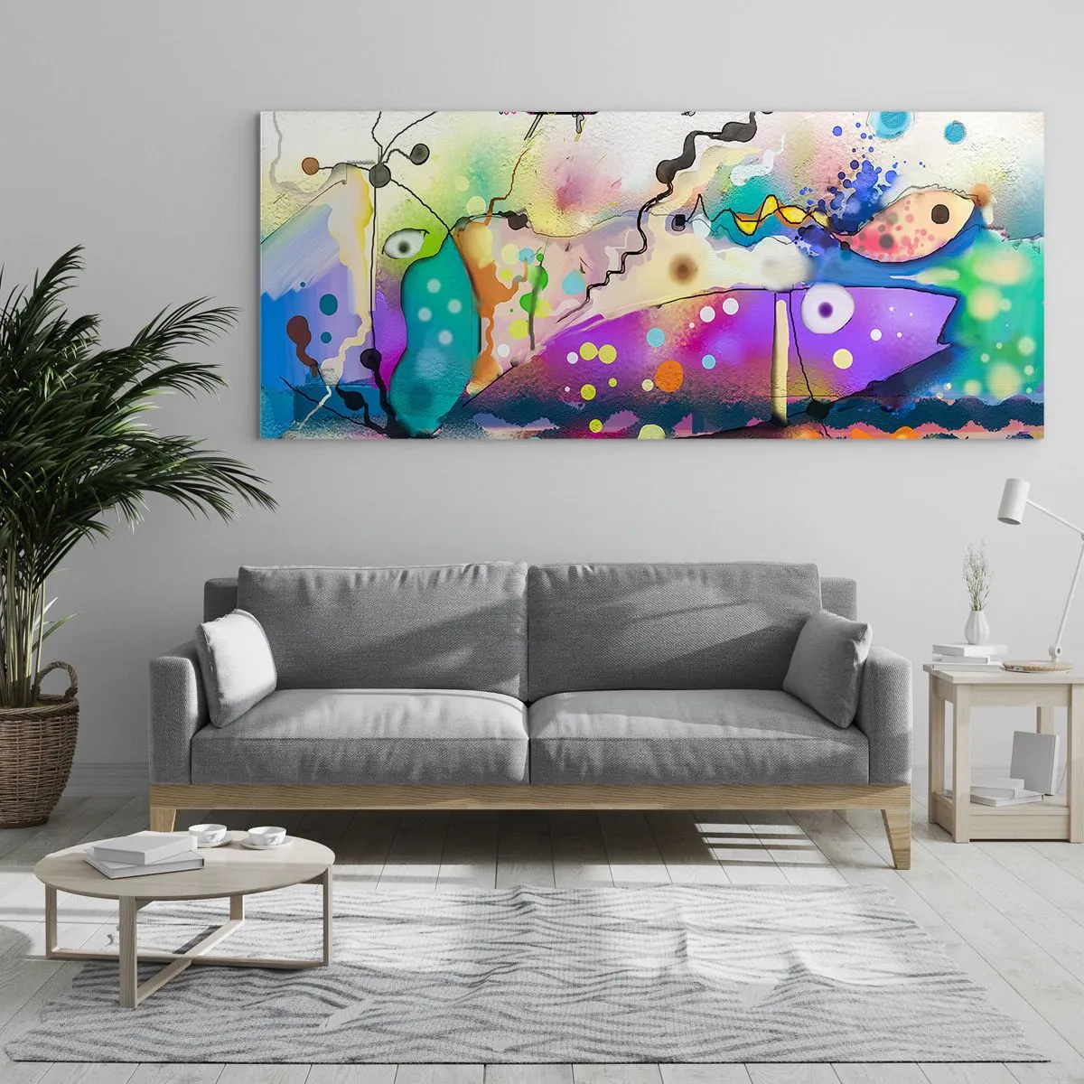 Tablou pe sticlă - Fără cuvinte! - 120x50 cm