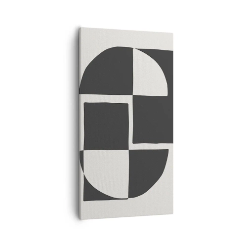 Tablou pe pânză - Antiteză - sinteză - 55x100 cm