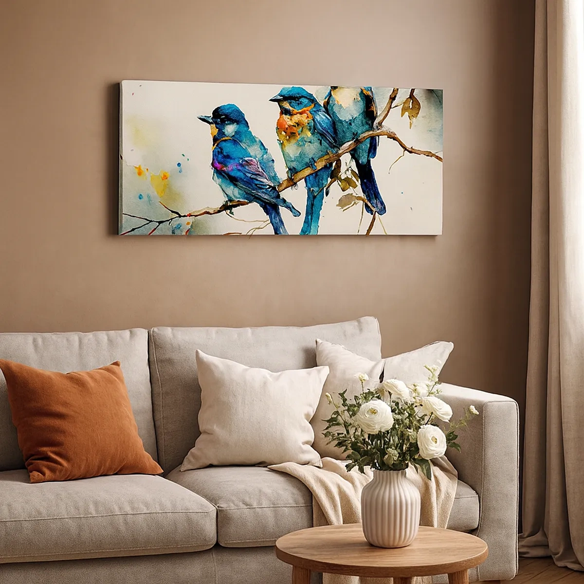 Tablou pe pânză - Se simte jignit? - 30x30 cm