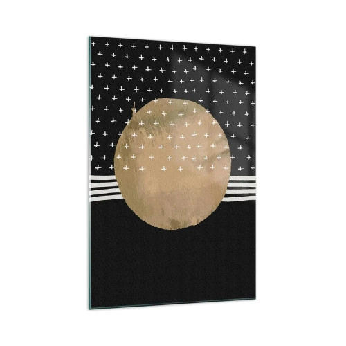 Tablou pe sticlă - Compoziție: steagul galactic - 70x100 cm