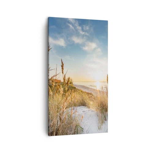 Tablou pe pânză - Plaja de nord - 45x80 cm