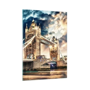 Tablou pe sticlă - Un monument al imperiului victorian - 50x70 cm