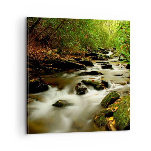 Tablou pe pânză - Ca argintul lichid - 60x60 cm