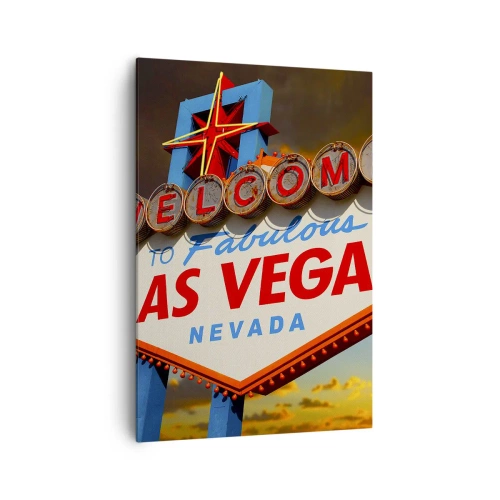 Tablou pe pânză - Pentru un zâmbet din partea destinului - 70x100 cm