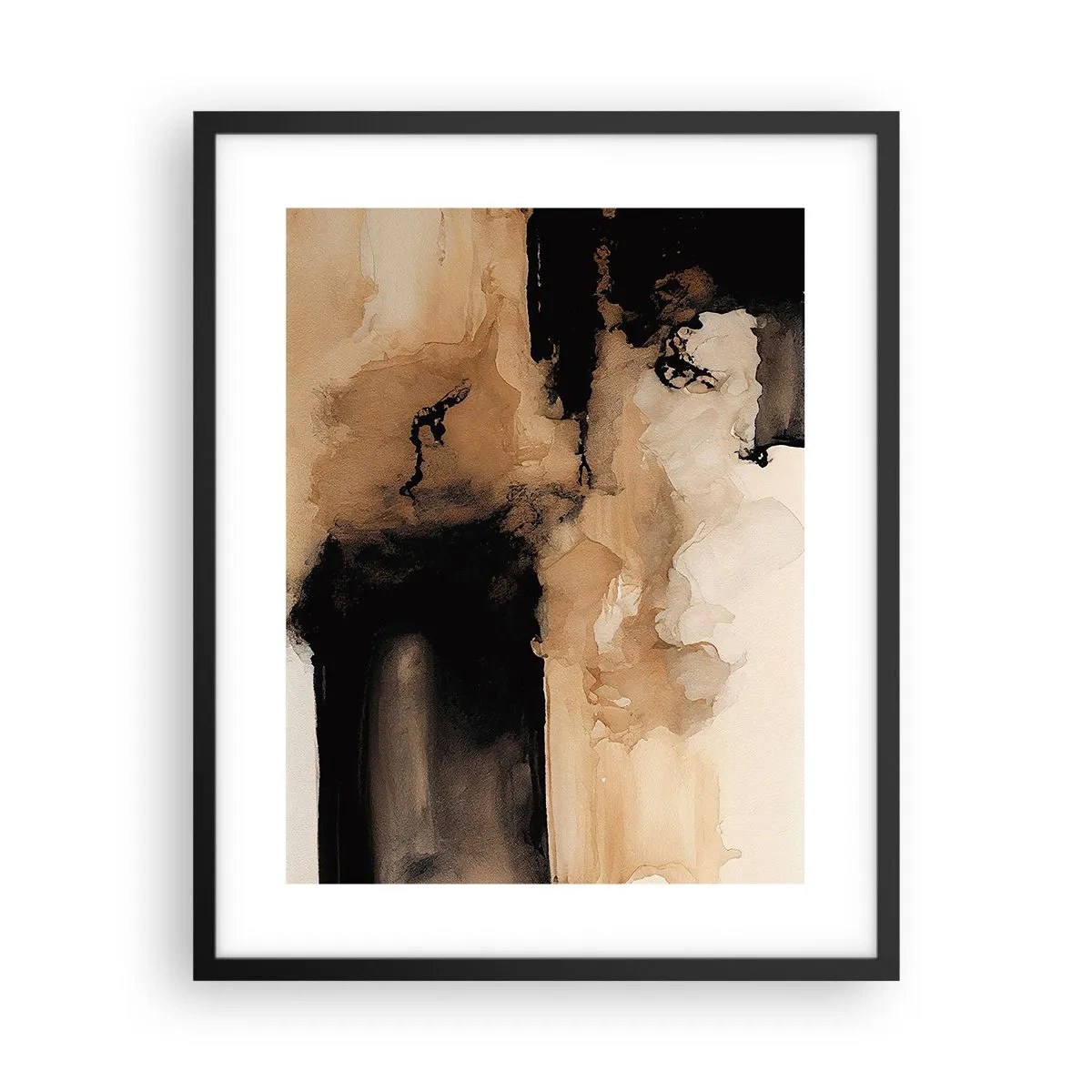 Poster în ramă neagră - O abstractizare intrigantă - 40x50 cm