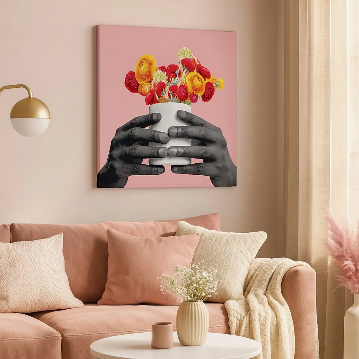 Tablou pe pânză - Apoteoza vieții - 30x30 cm