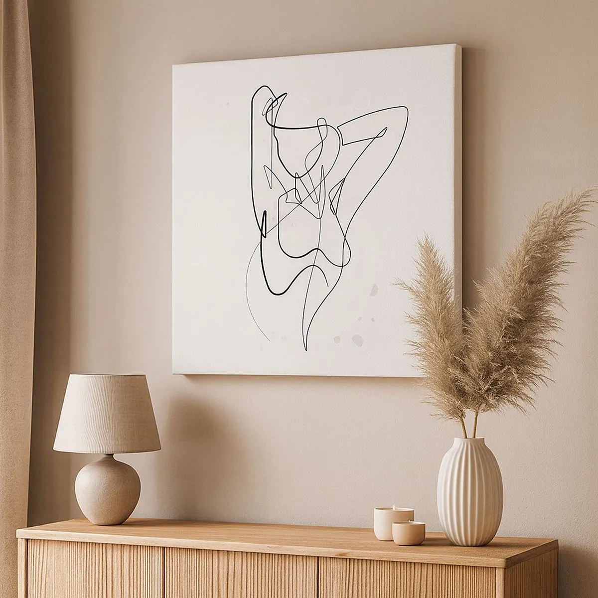 Tablou pe pânză - Arta seducției - 30x30 cm