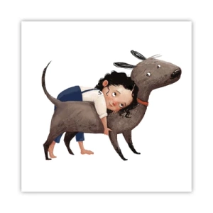 Poster - Cei mai buni prieteni - 60x60 cm