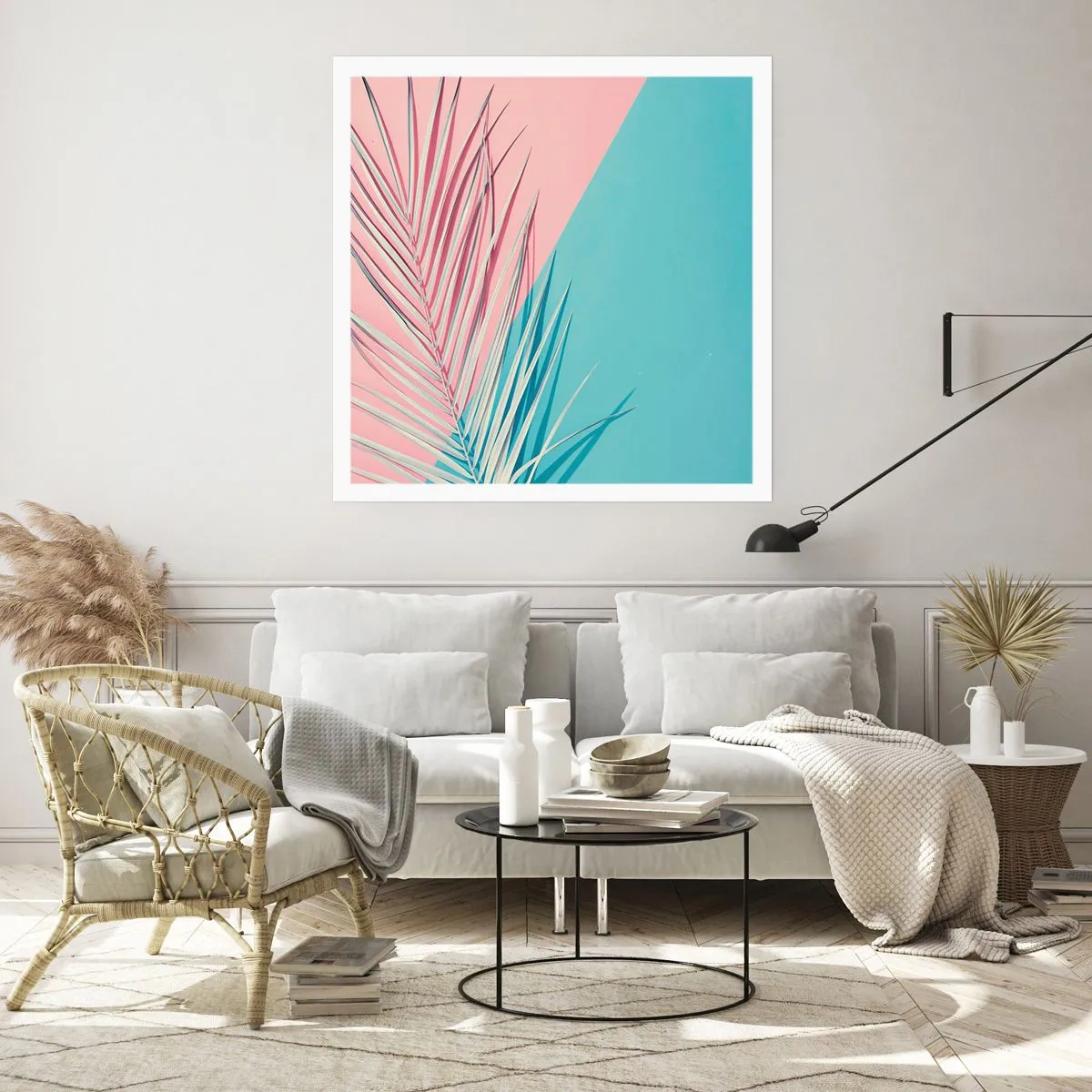 Poster - Impresie tropicală - 30x30 cm