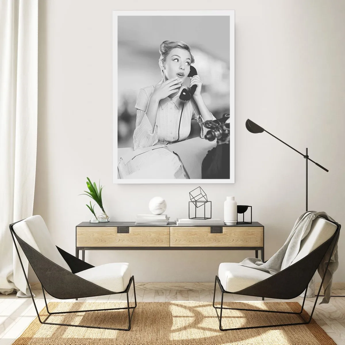 Poster - Bună ziua, suntem în anii '50. - 70x100 cm