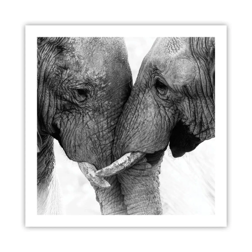 Poster - Mărturisire din inimă - 60x60 cm