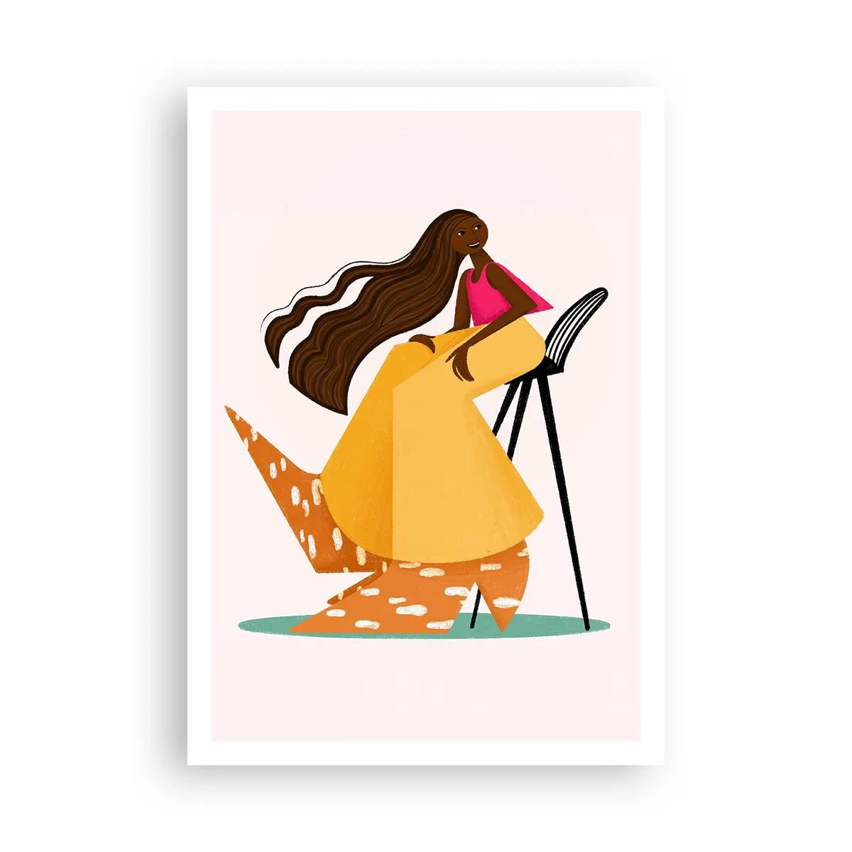 Poster - Moda este distractivă - 70x100 cm