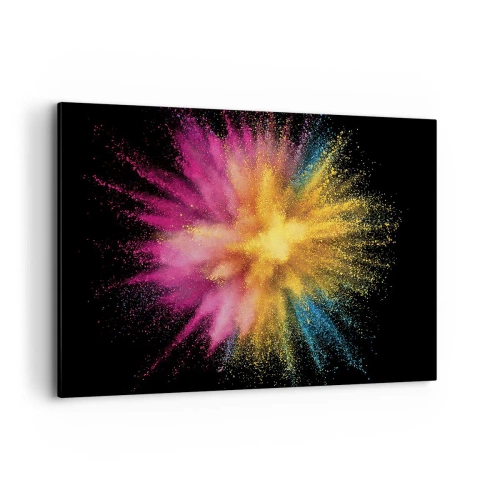 Tablou pe pânză - Nașterea culorii - 100x70 cm