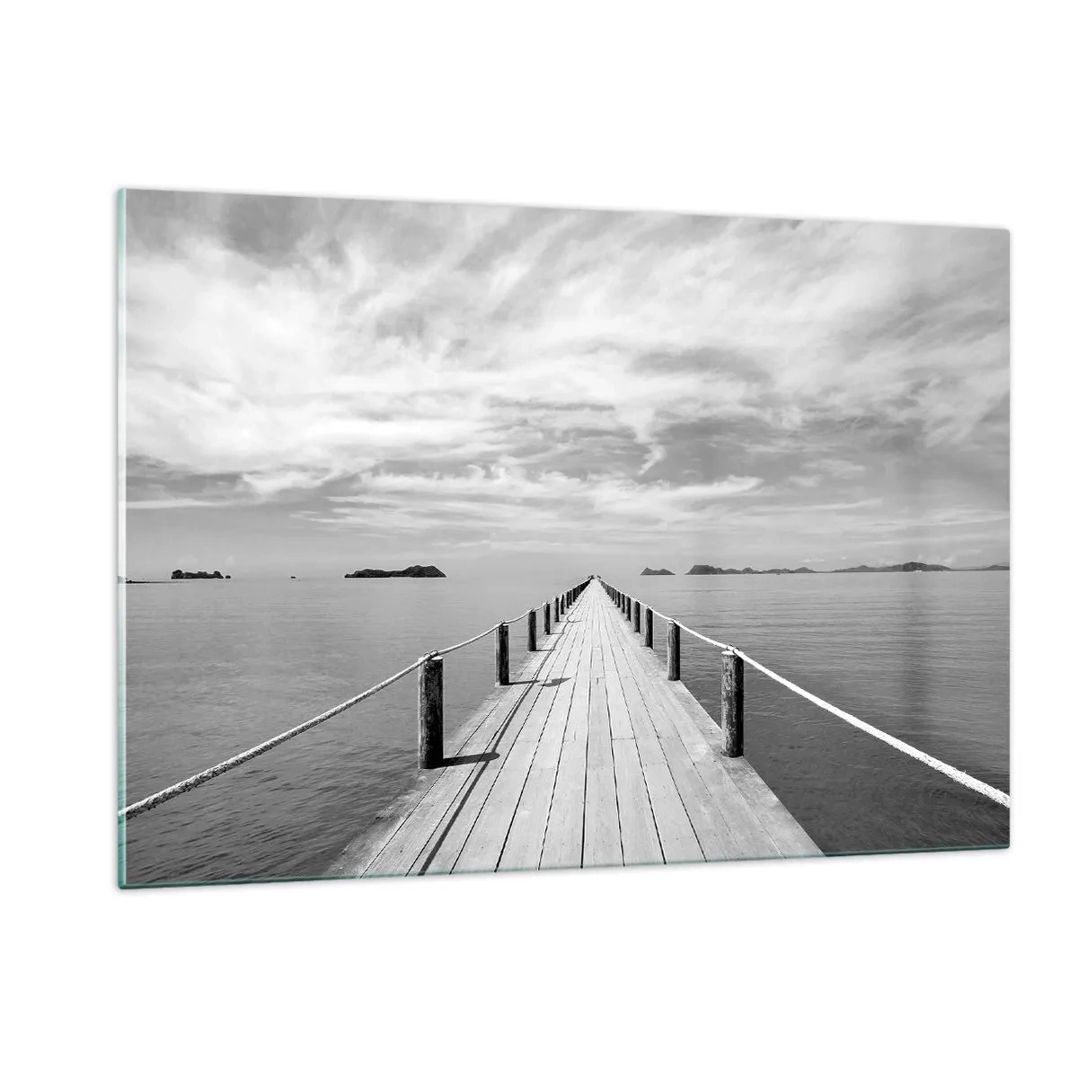 Tablou pe sticlă - Ce zici de o călătorie... - 120x80 cm