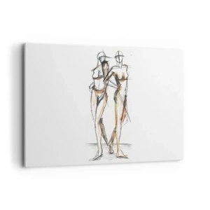 Tablou pe pânză - Un studiu de farmec - 120x80 cm