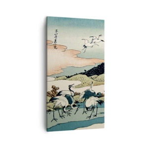 Tablou pe pânză - În mod japonez - 45x80 cm