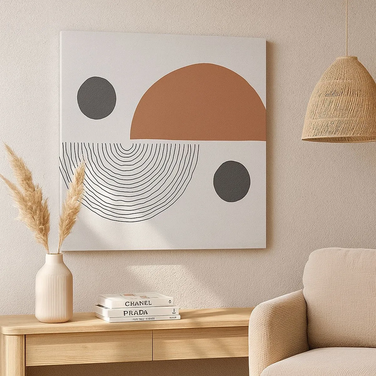 Tablou pe pânză - Excelența roții - 30x30 cm