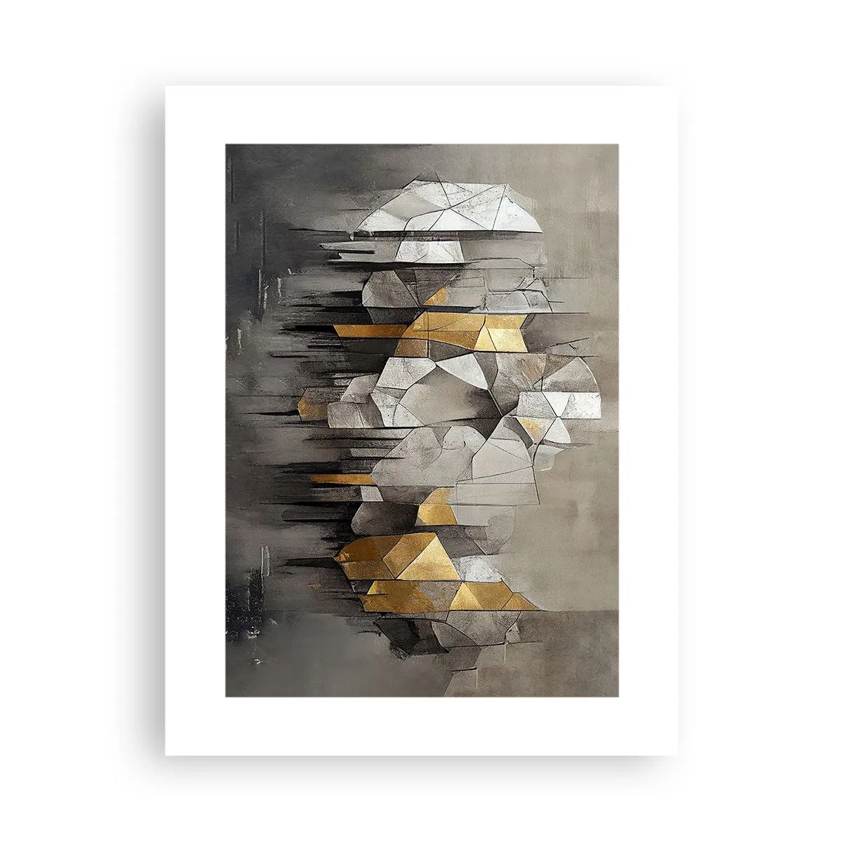 Poster - Compoziție de gheață și lumină - 30x40 cm