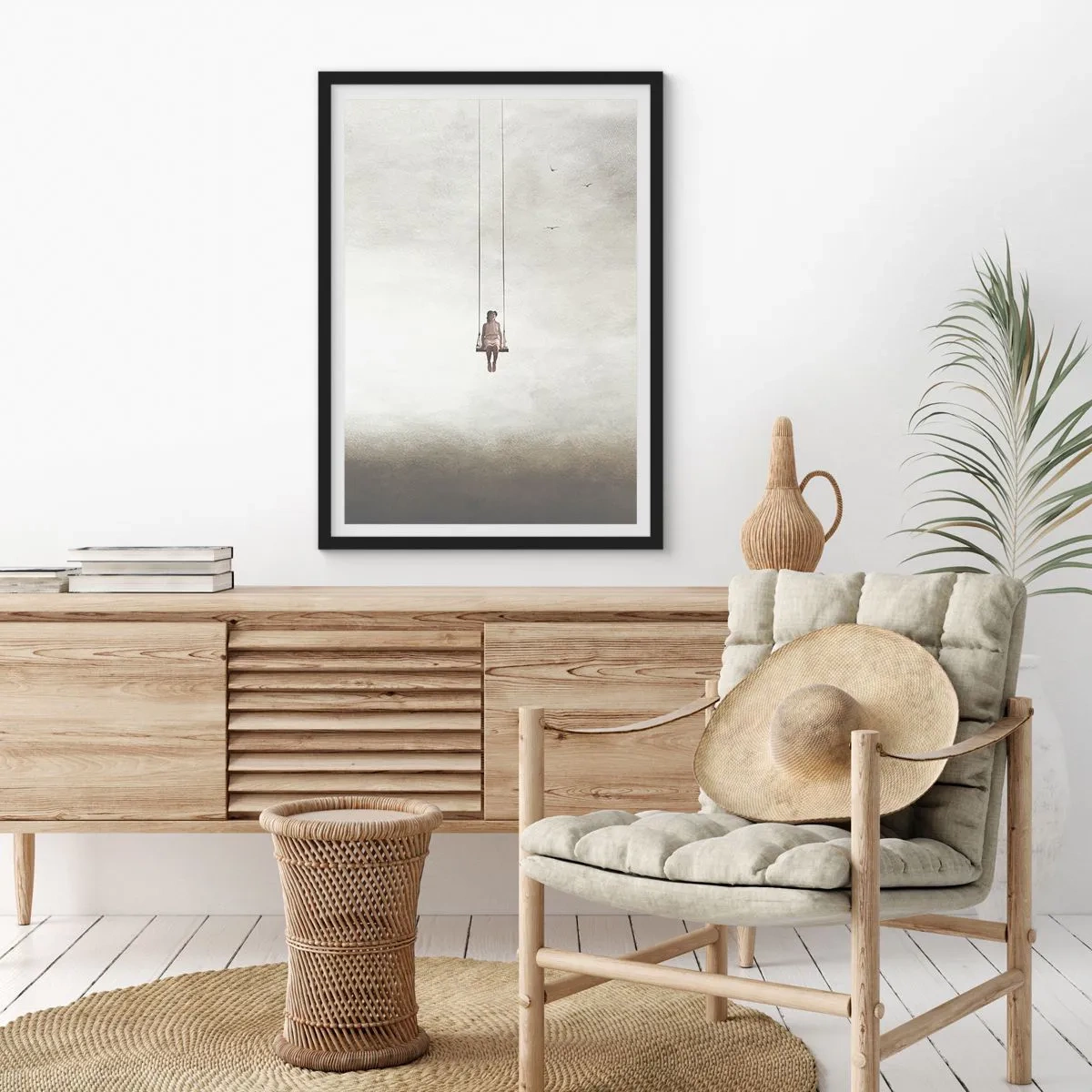 Poster în ramă neagră - Copilul din noi - 61x91 cm