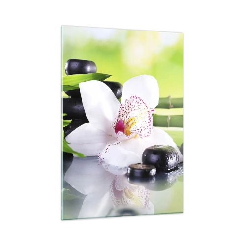 Tablou pe sticlă - Prospețime răcoroasă - 50x70 cm