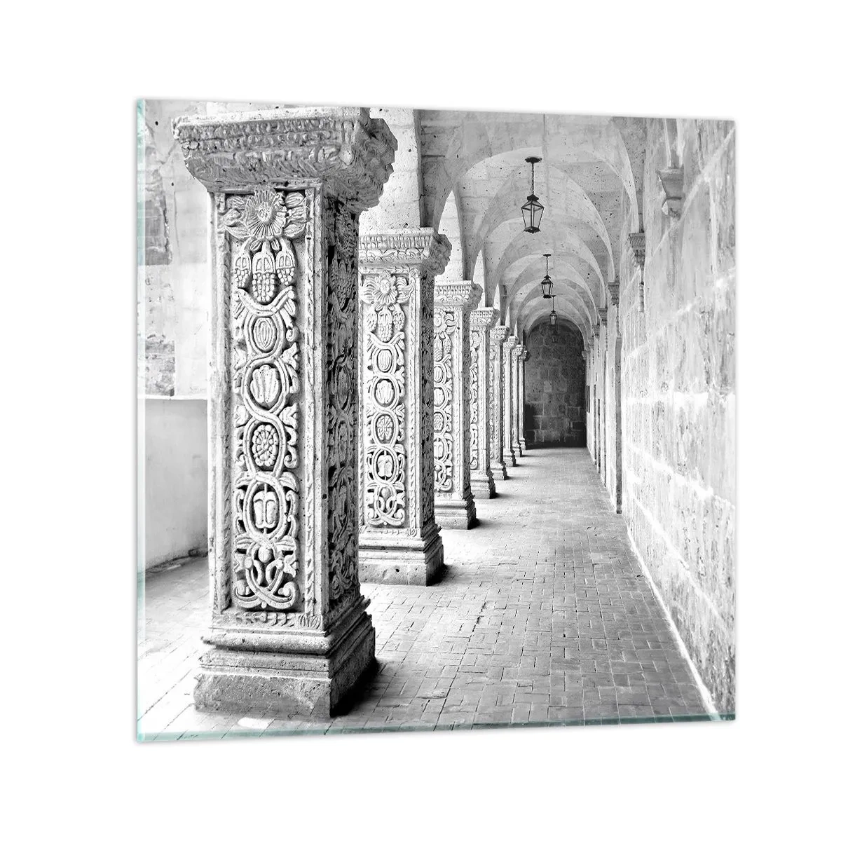 Tablou pe sticlă - Și încotro…? - 70x70 cm