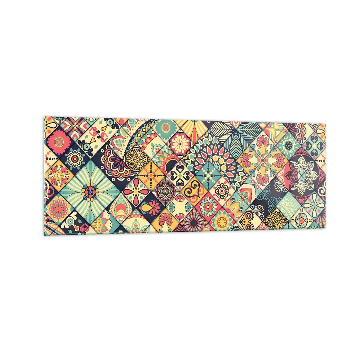 Tablou pe sticlă - Clima marocană - 140x50 cm