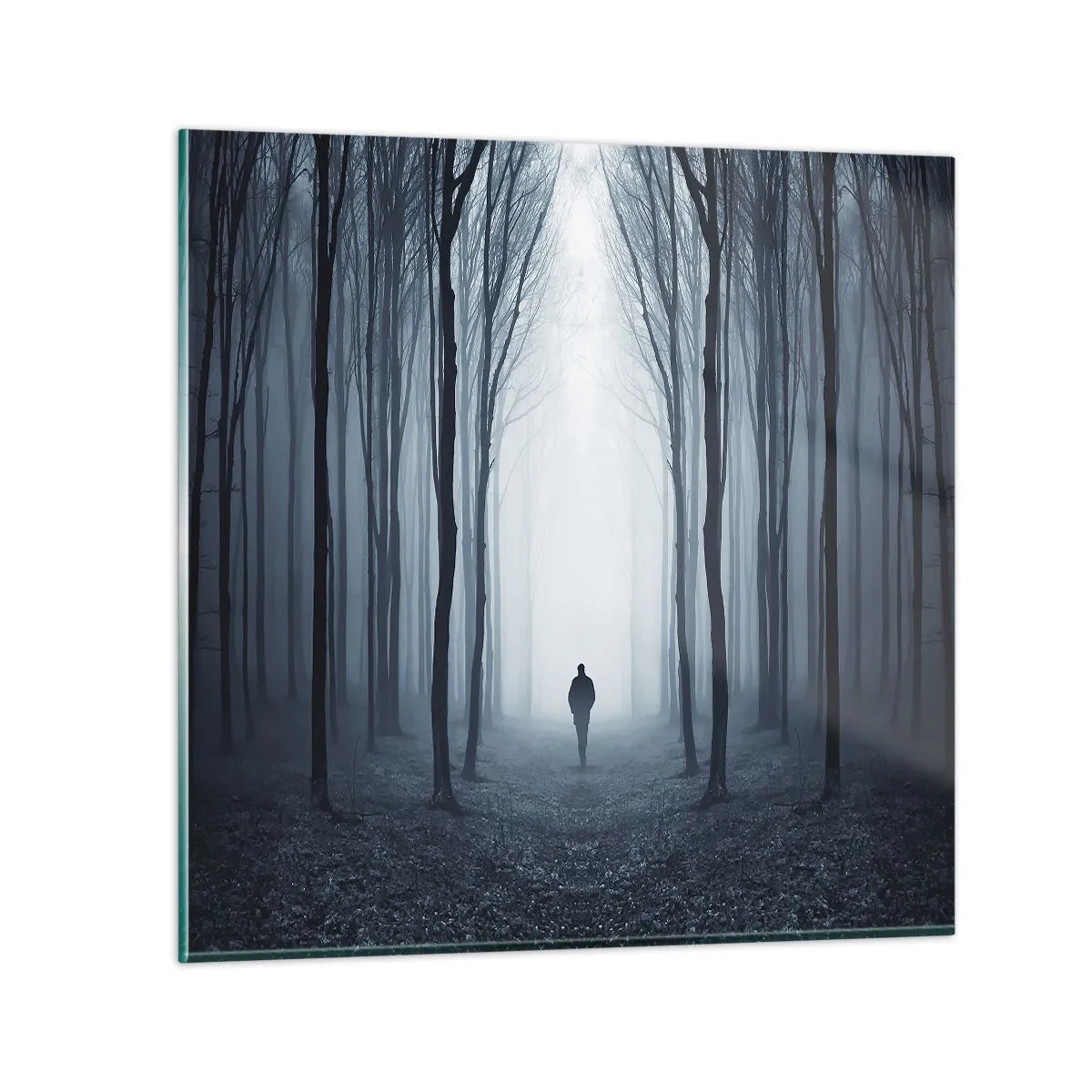 Tablou pe sticlă - Și totul este simplu și clar - 70x70 cm