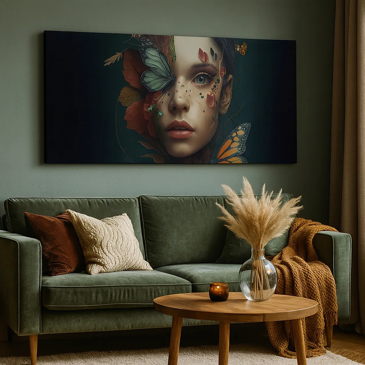 Tablou pe pânză - Transformare minunată - 30x30 cm