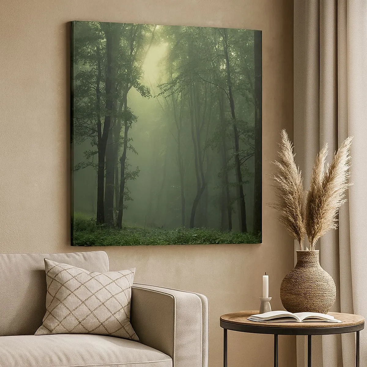 Tablou pe pânză - Înainte să se trezească - 30x30 cm