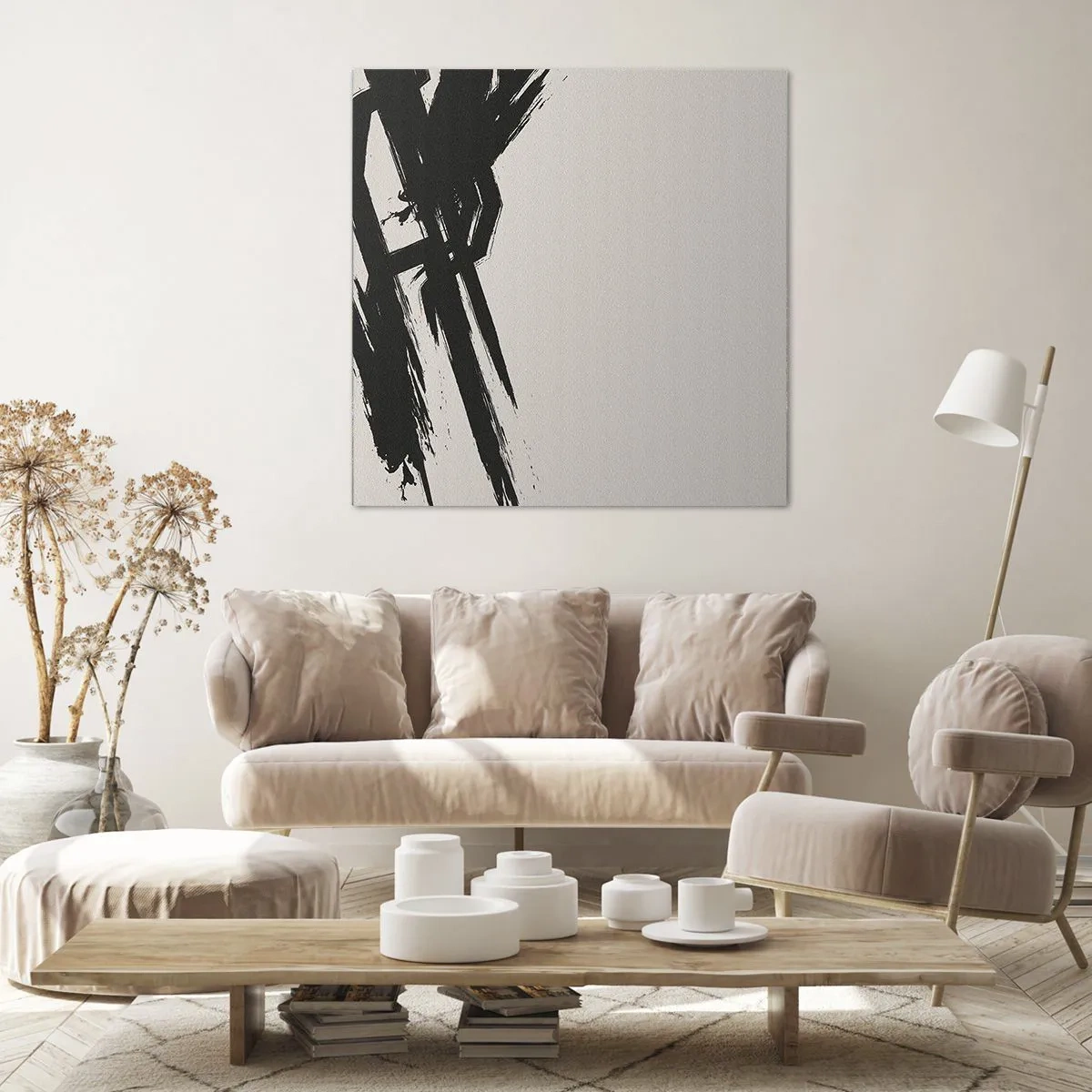 Tablou pe pânză - Un impuls de neoprit - 70x70 cm