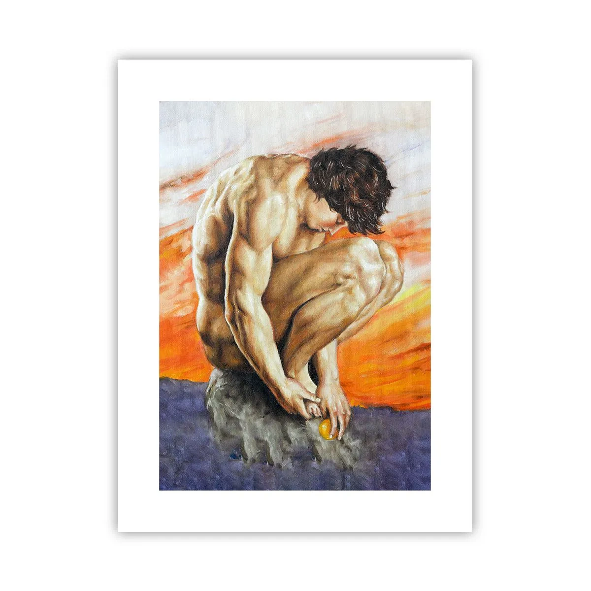 Poster - Ascultându-se pe sine - 30x40 cm