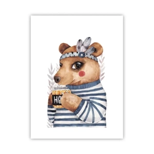 Poster - Ursoaică dulce - 30x40 cm