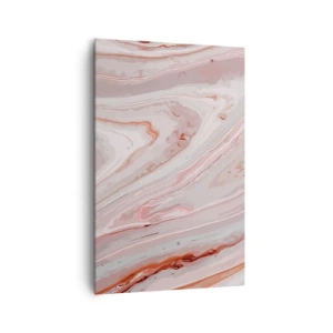 Tablou pe pânză - Roz lichid - 80x120 cm
