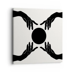 Tablou pe pânză - Semnul secret - 30x30 cm