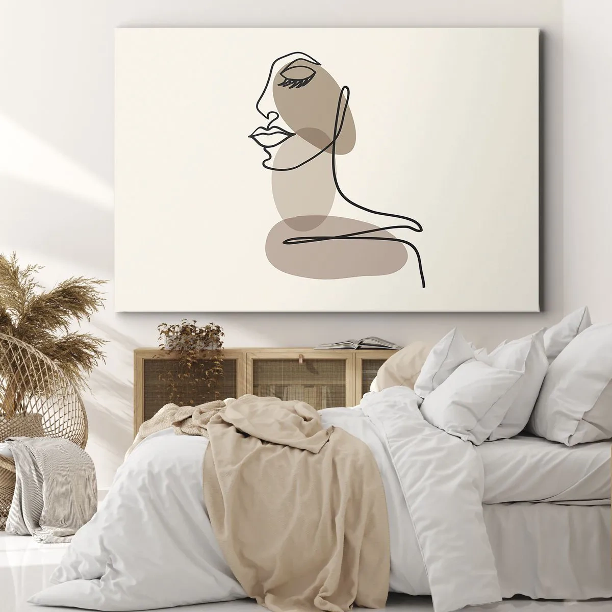 Tablou pe pânză - Ascultându-se pe sine - 100x70 cm