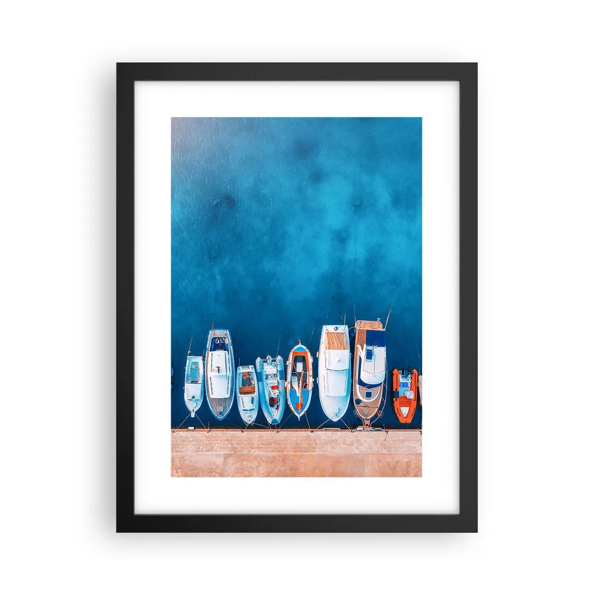 Poster în ramă neagră - Aliniere - 30x40 cm