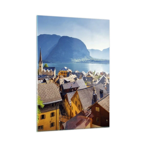 Tablou pe sticlă - Nici că se putea mai pitoresc - 50x70 cm