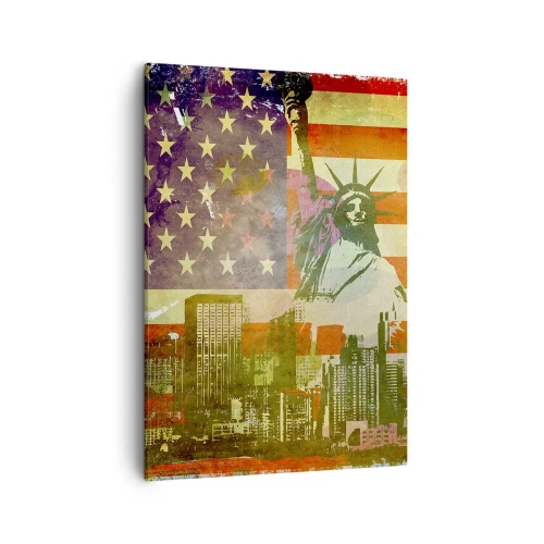Tablou pe pânză - Viva America! - 50x70 cm
