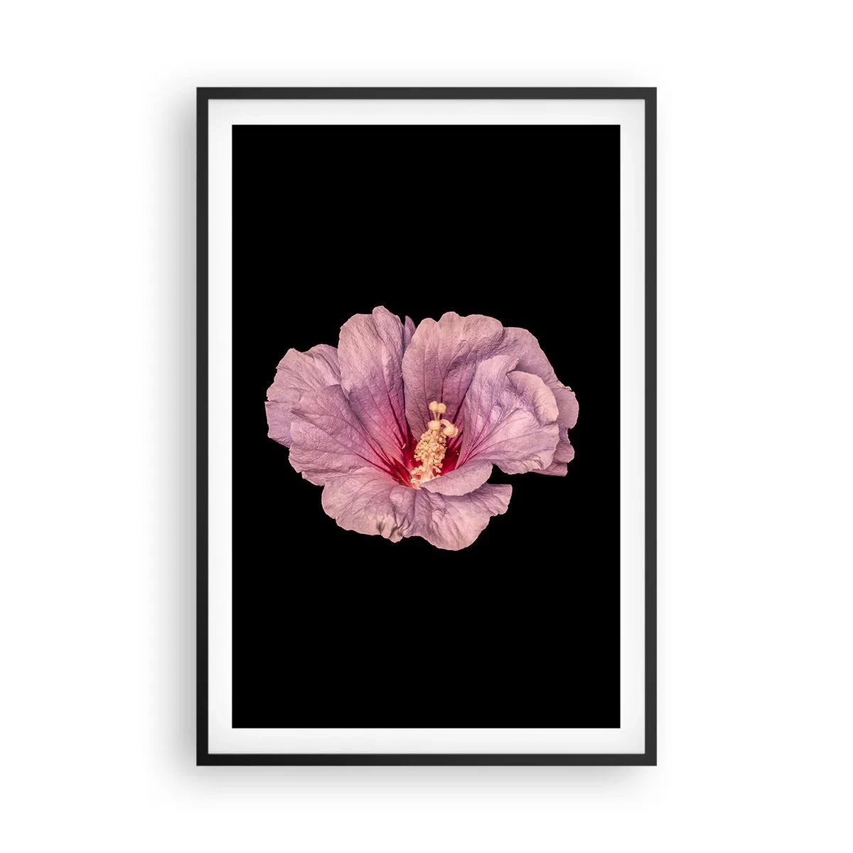 Poster în ramă neagră - Direct la inimă - 61x91 cm