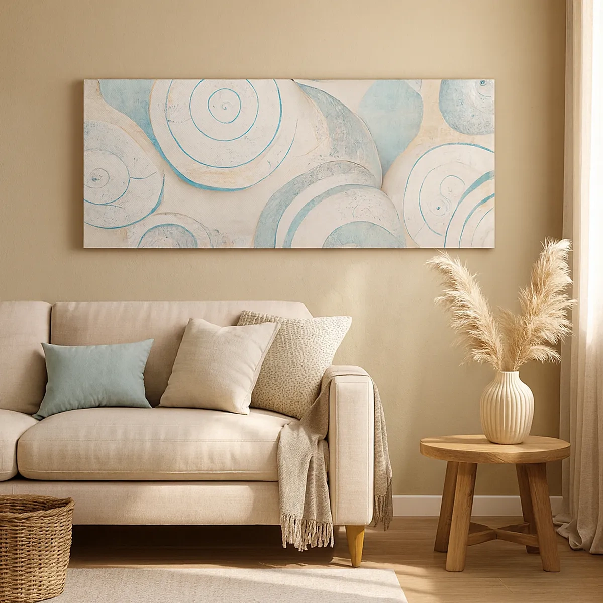 Tablou pe pânză - Ce ascunde cochilia? - 30x30 cm