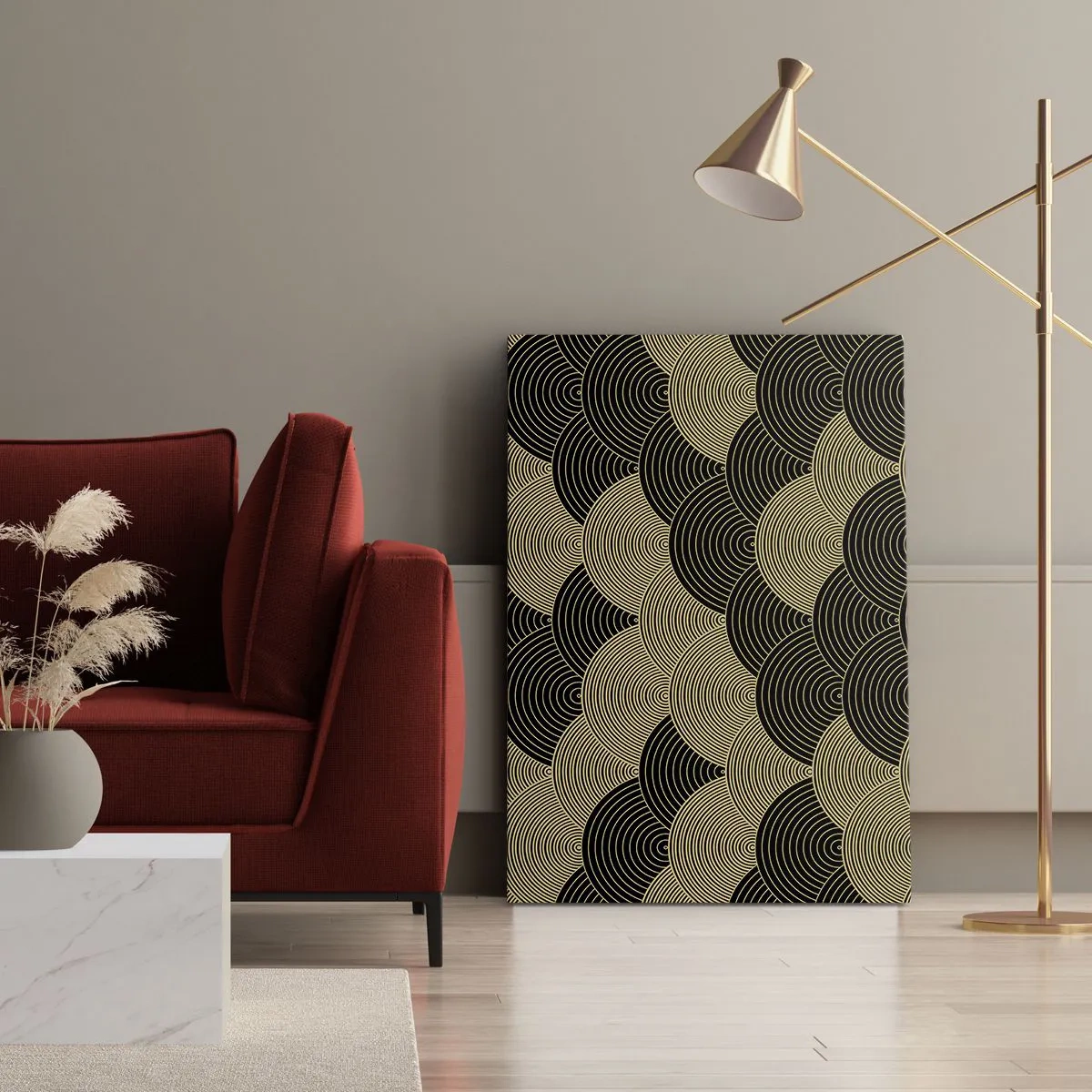 Tablou pe pânză - Unitate în multiplicitate - 45x80 cm