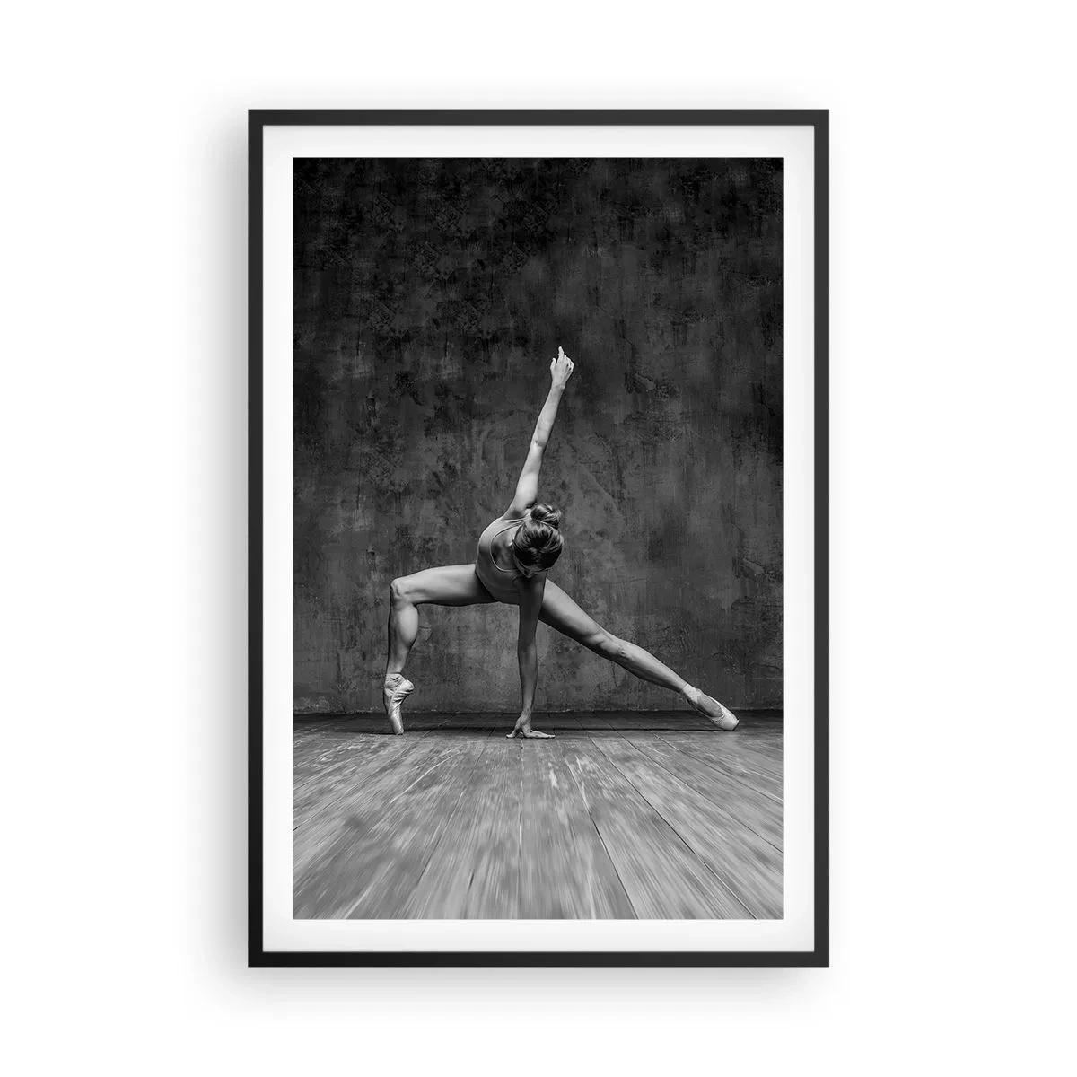Poster în ramă neagră - Idealul de echilibru - 61x91 cm