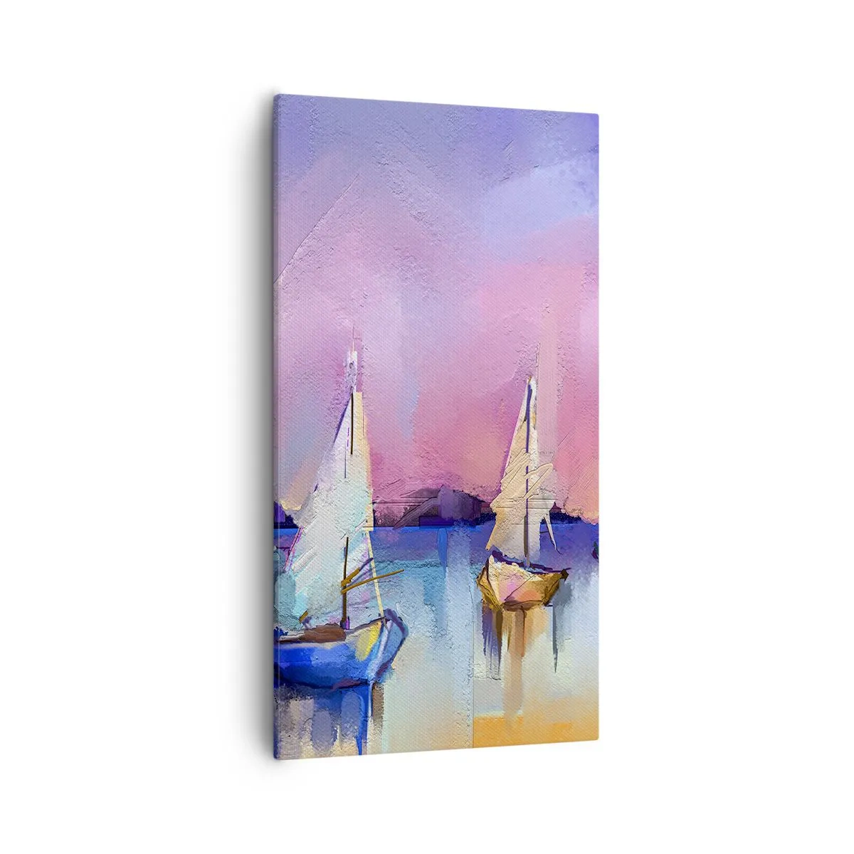 Tablou pe pânză - Direcția: ape largi - 55x100 cm