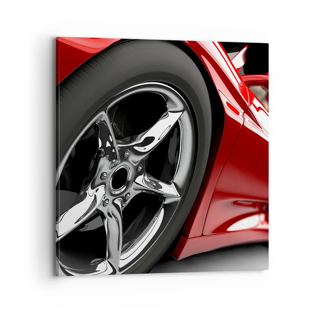 Tablou pe pânză - Construit pentru viteză - 70x70 cm