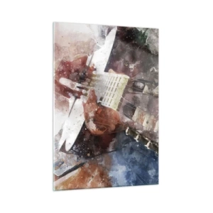 Tablou pe sticlă - Și ce părere ai? - 50x70 cm