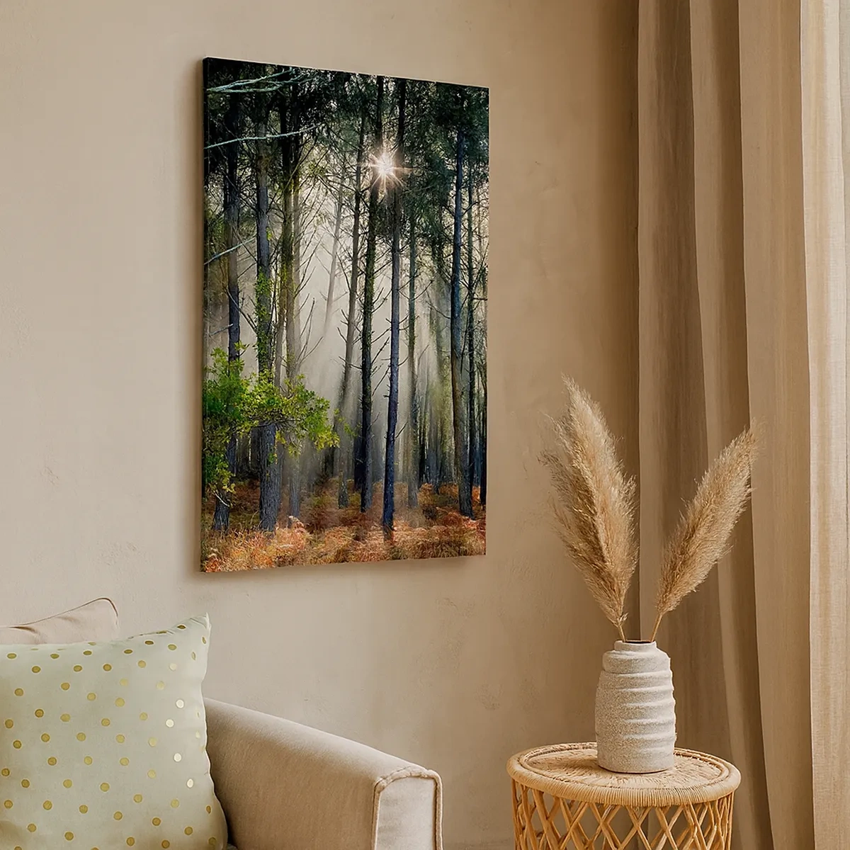 Tablou pe pânză - Pădure sălbatică - 50x70 cm