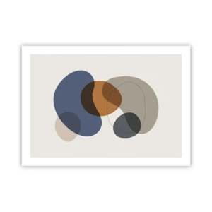 Poster - Picături de culoare - 70x50 cm