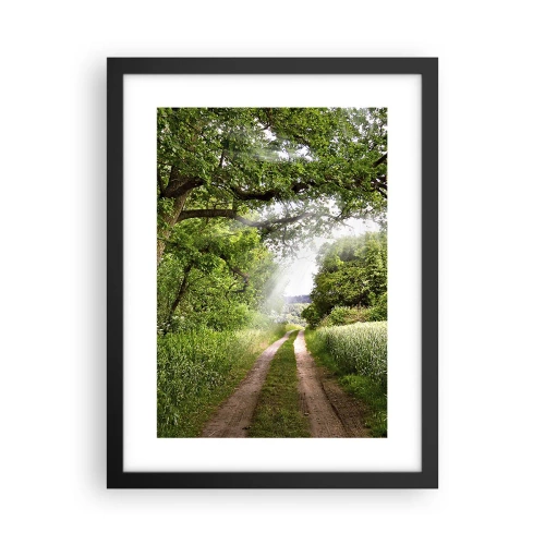 Poster în ramă neagră - Et in Arcadia ego - 30x40 cm