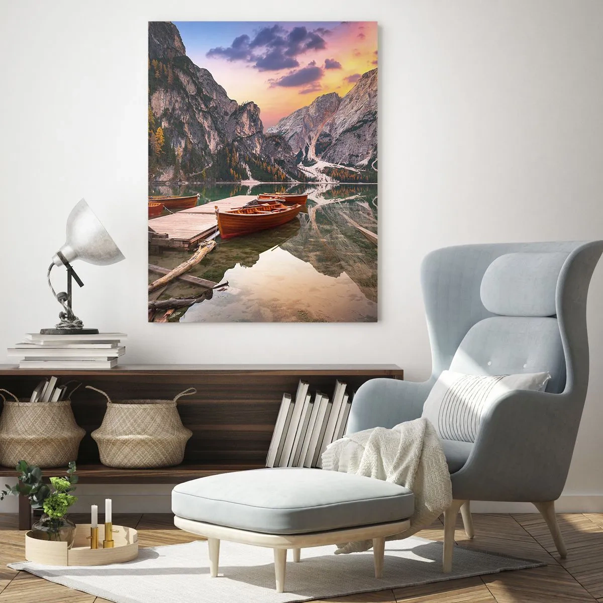 Tablou pe sticlă - Promisiunea zilei - 50x70 cm