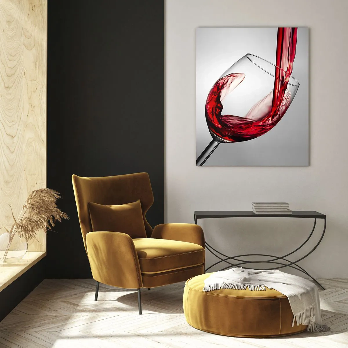 Tablou pe sticlă - Culoare - mișcare - sunet - 50x70 cm
